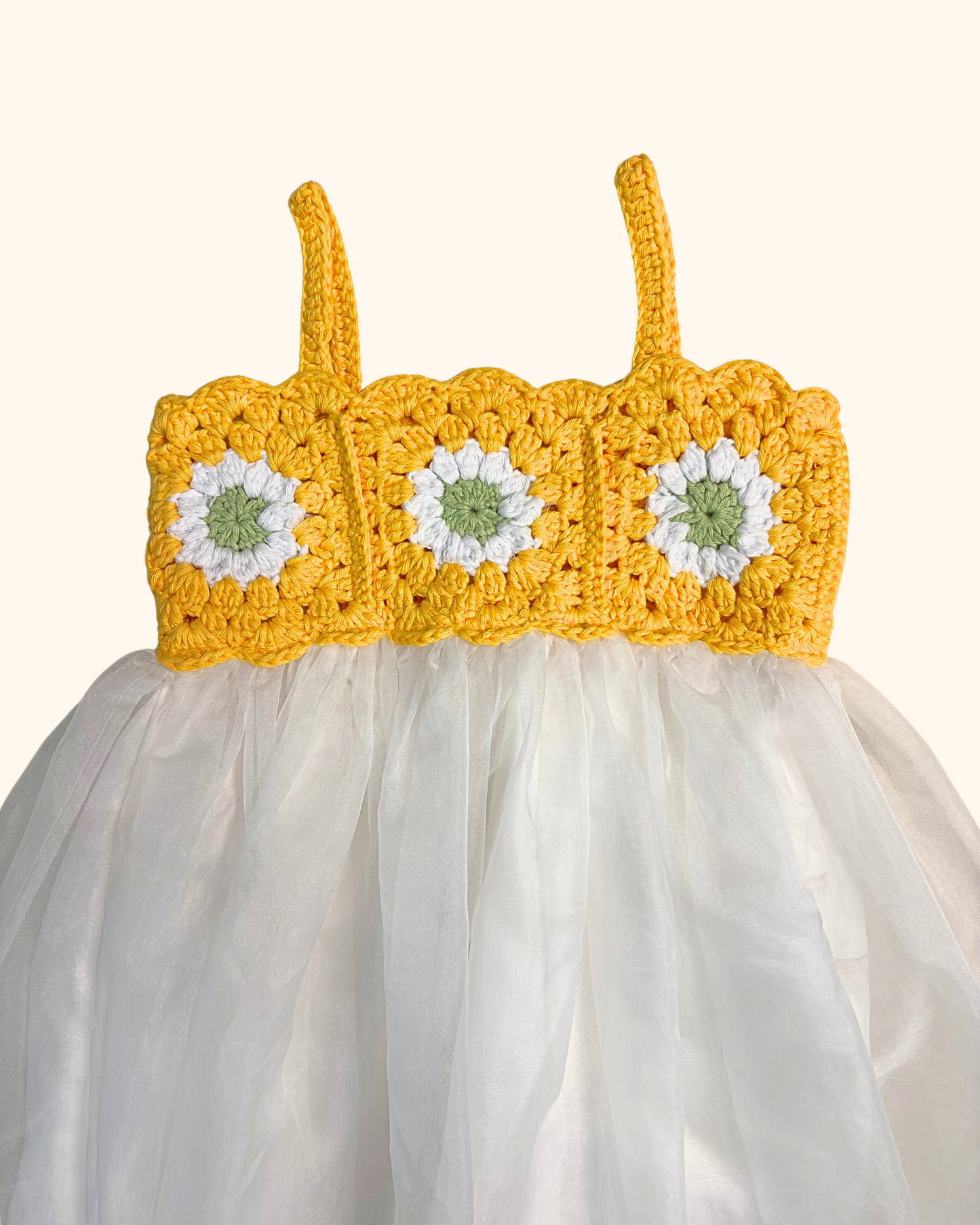 The Crochet Frock-Marigold