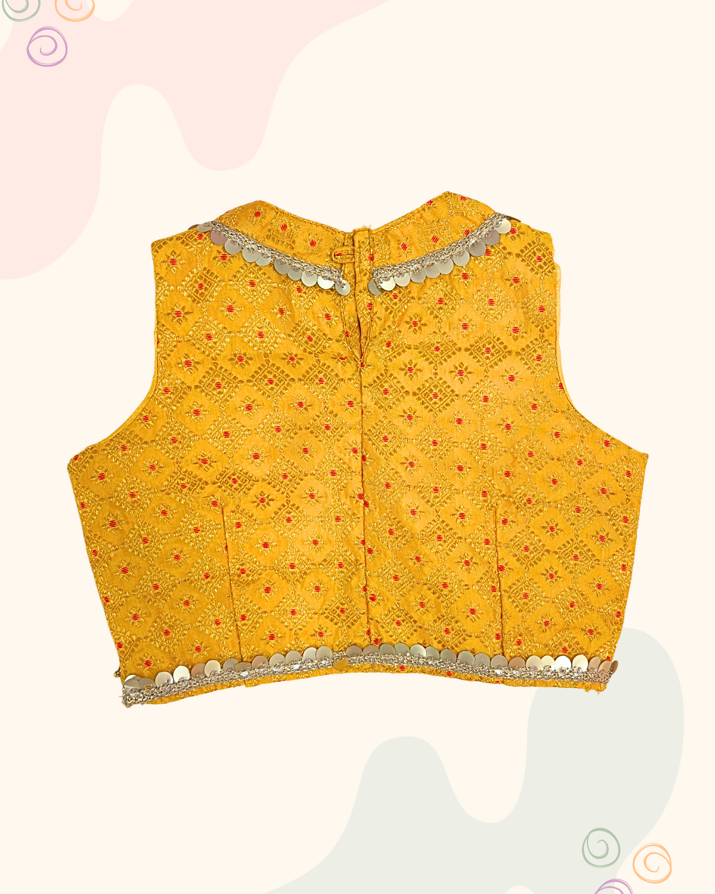 The Yellow Silk Lehenga Set