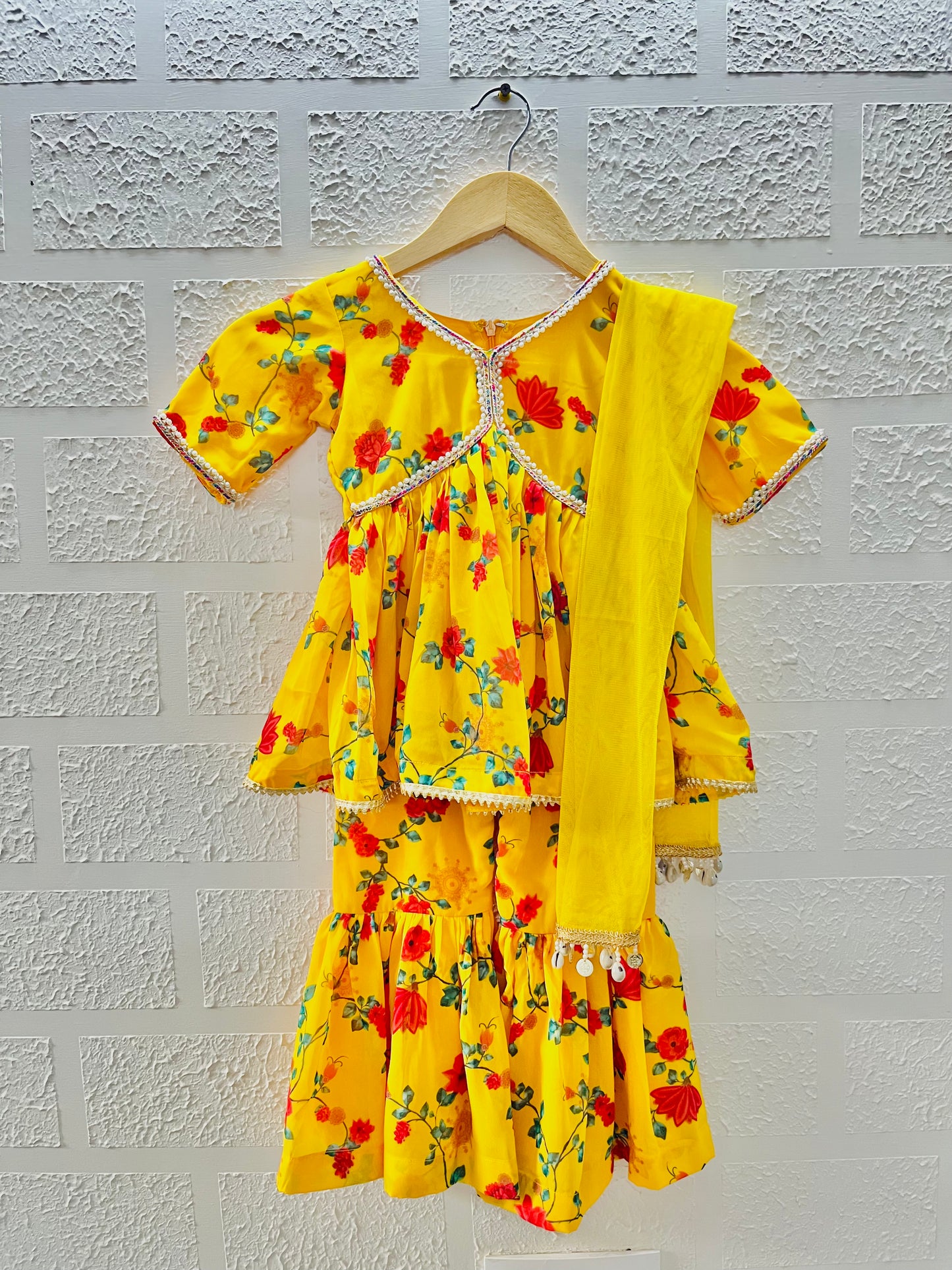 The Marigold sharara set