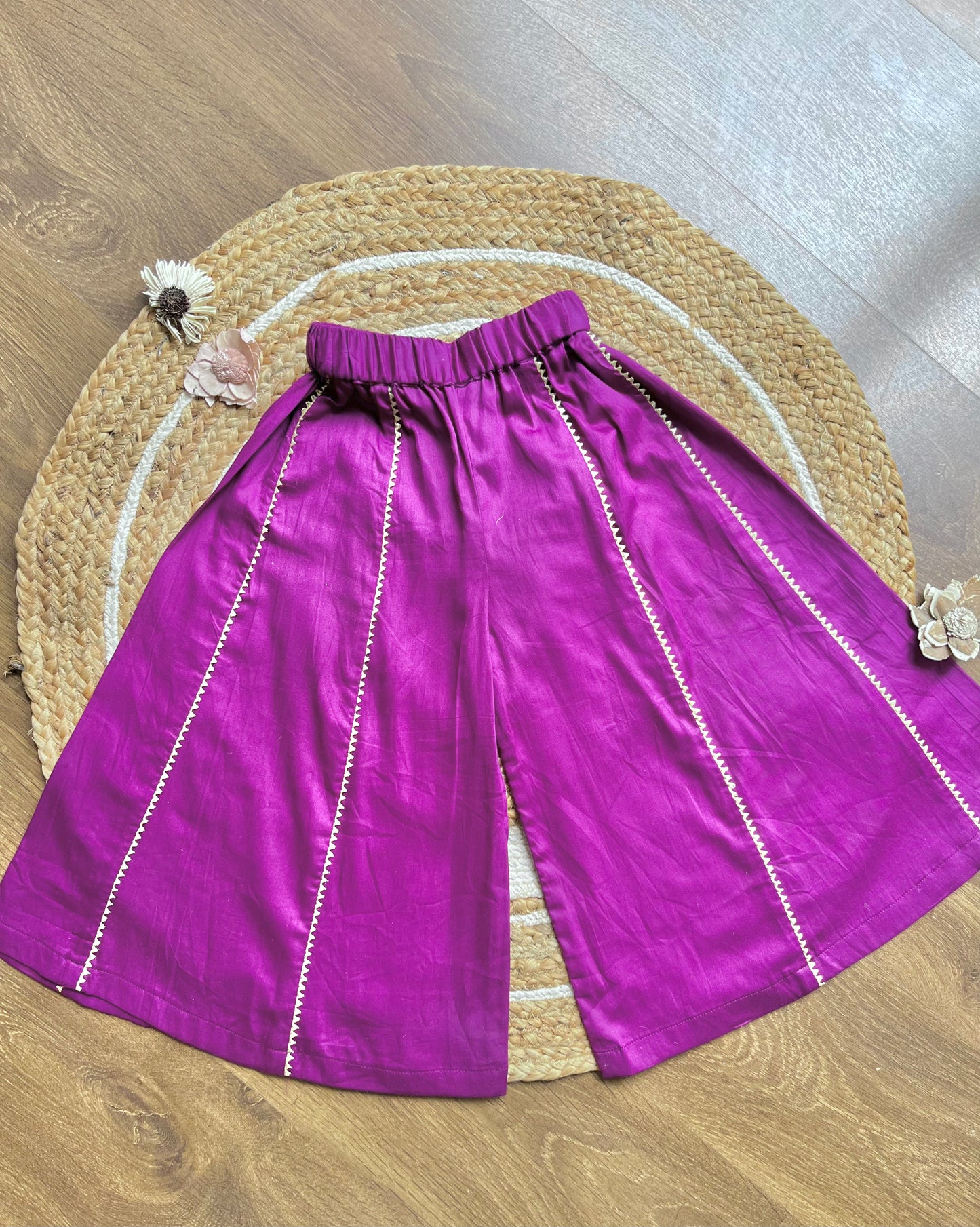 The Boho Flared Palazzo Set