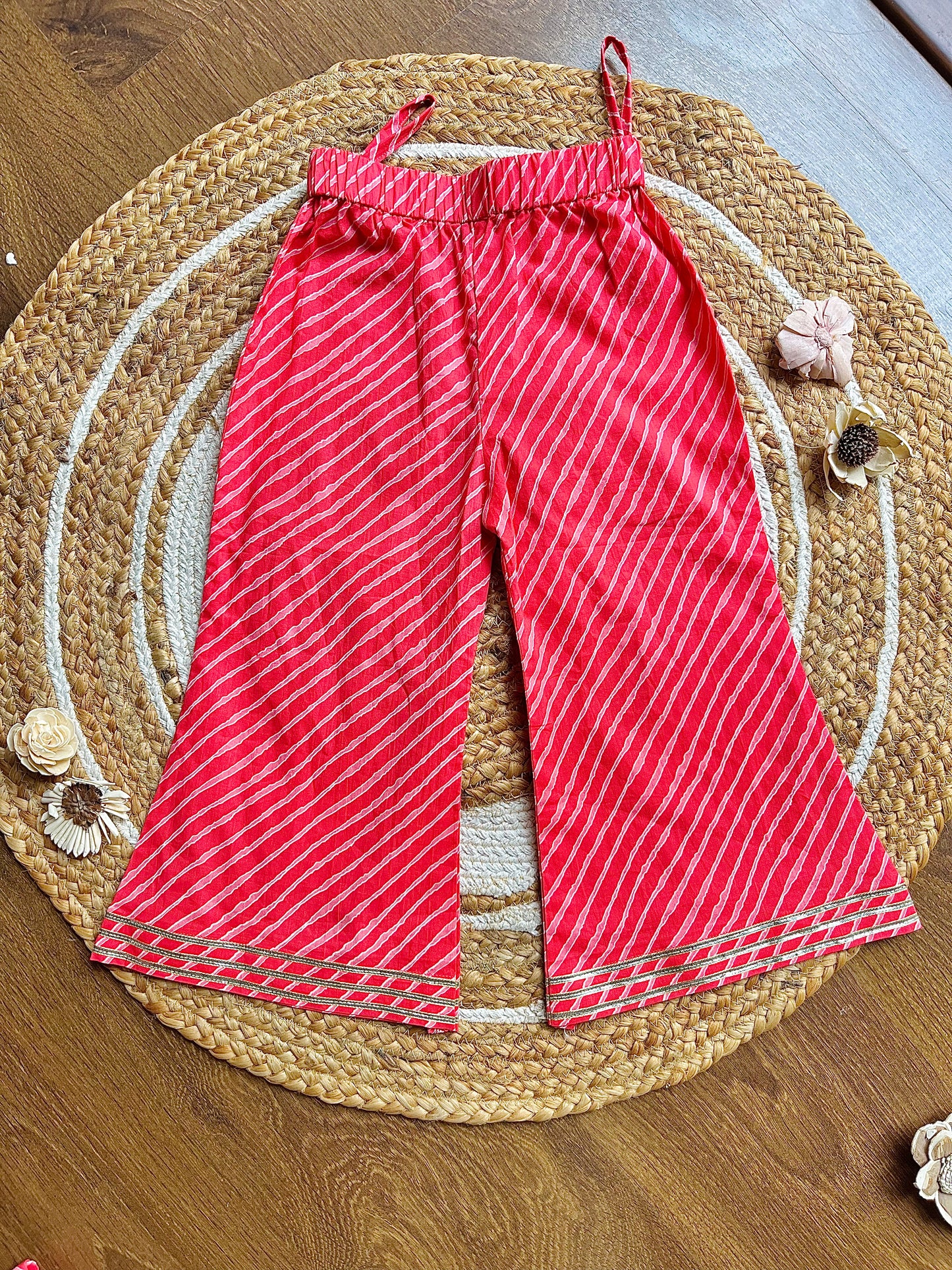 The Leheriya Print Palazzo Set