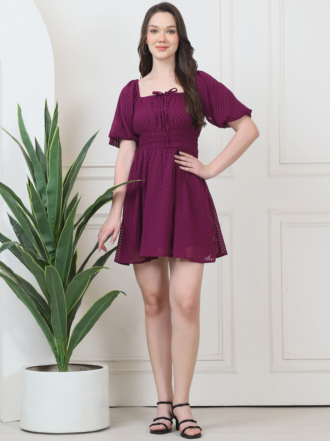 The Wine Dobby dress
