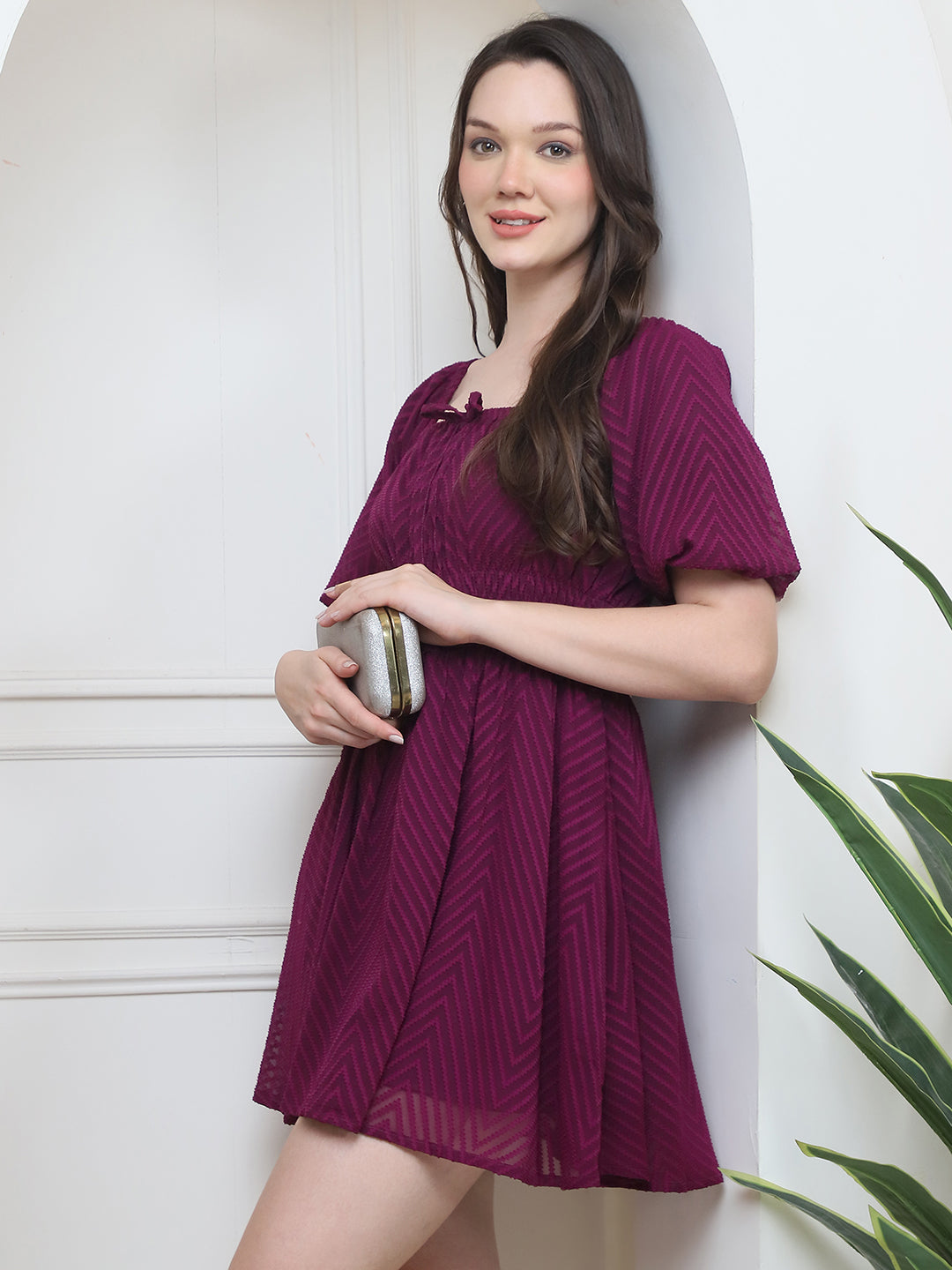 The Wine Dobby dress