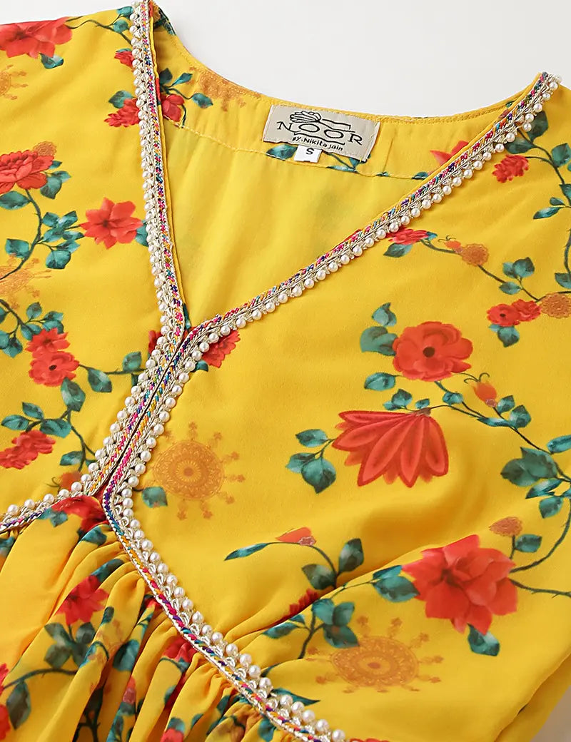 The Marigold sharara set