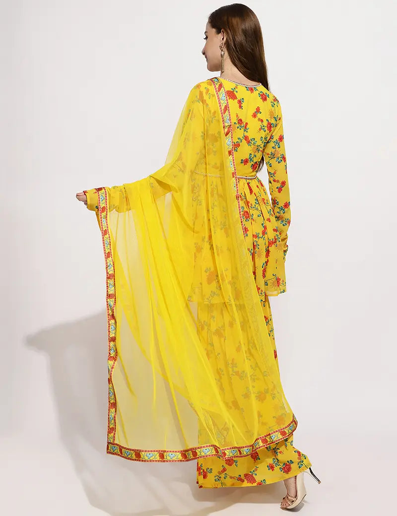The Marigold sharara set
