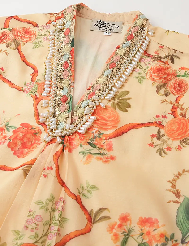 The gulmohar kurta set