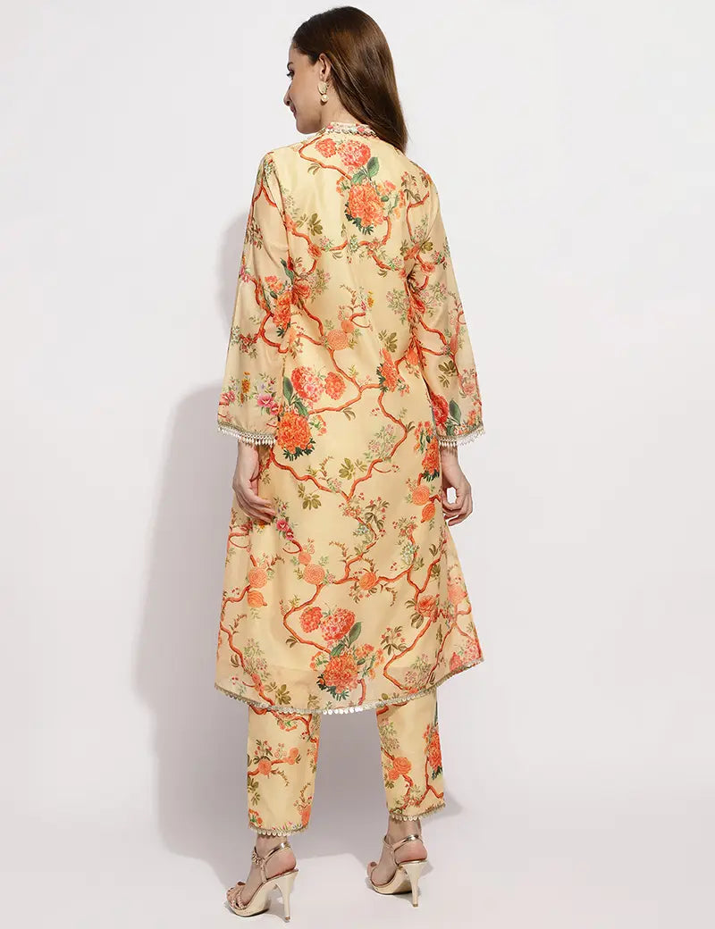 The gulmohar kurta set