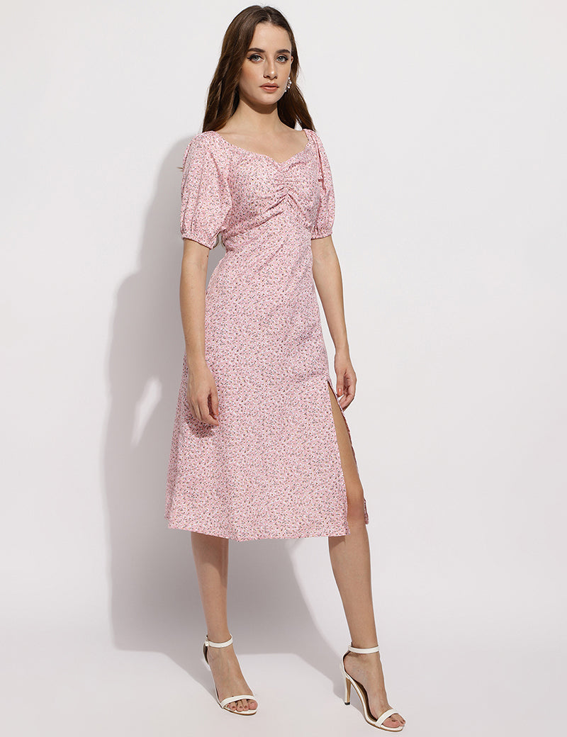 The daisy dress- Pink
