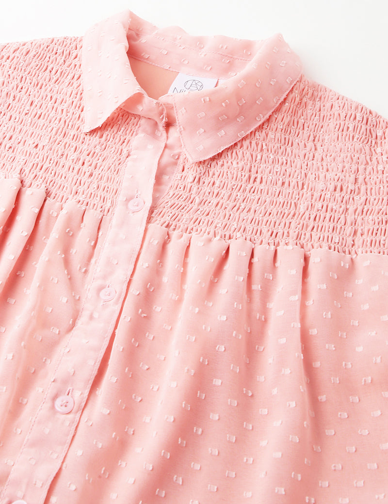 The Izzy tiered dress-Peach