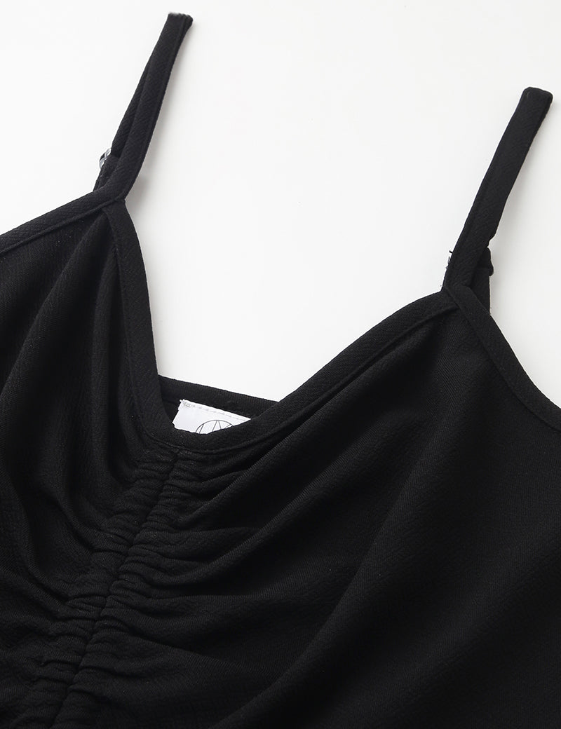 The Hazel skater dress- Black