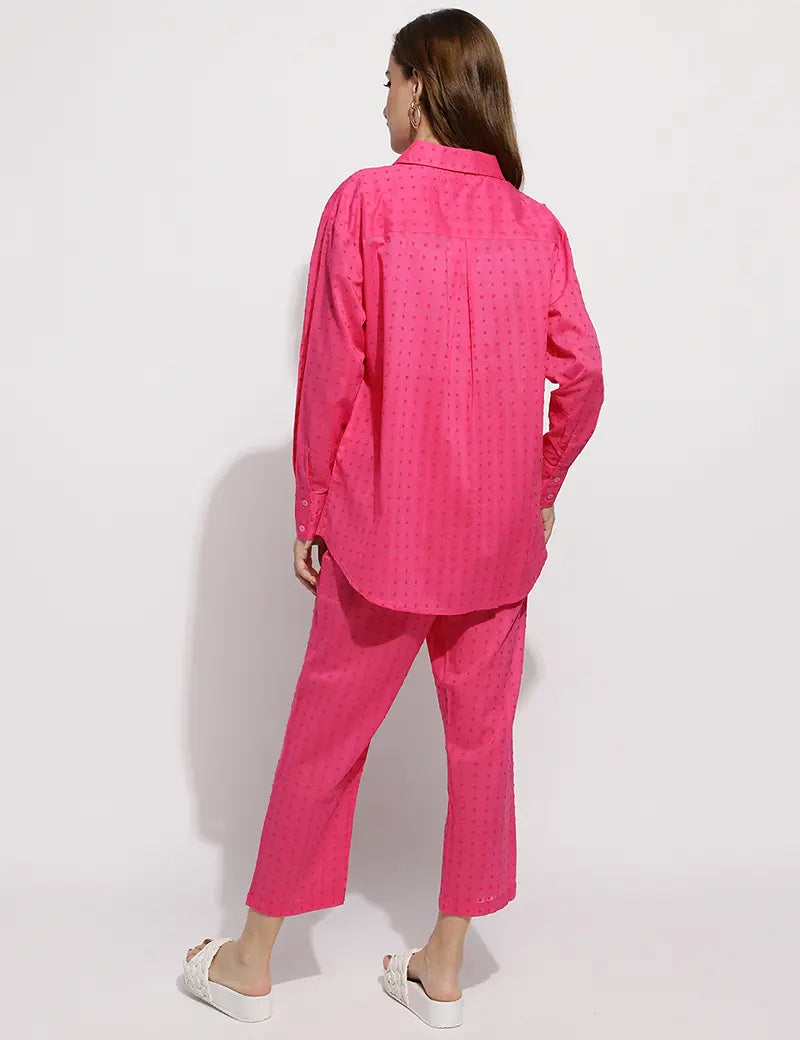The Lhea Co-ord set- Pink