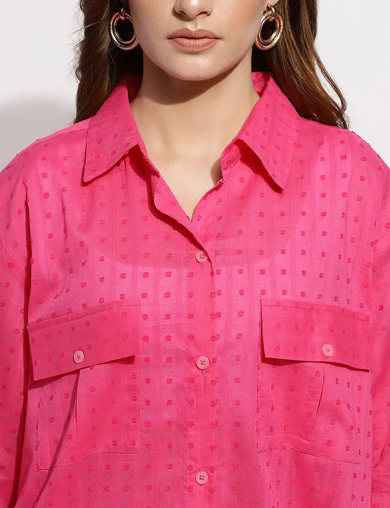 The Lhea Co-ord set- Pink