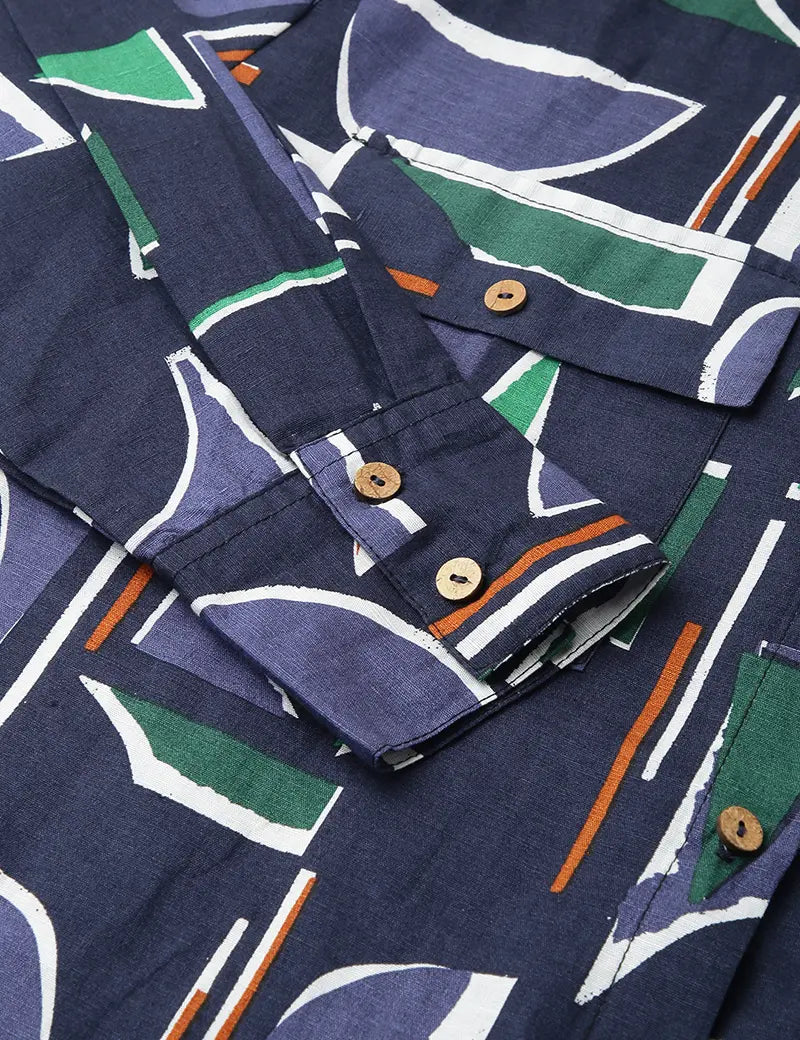 The abstract co-ord set- Blue