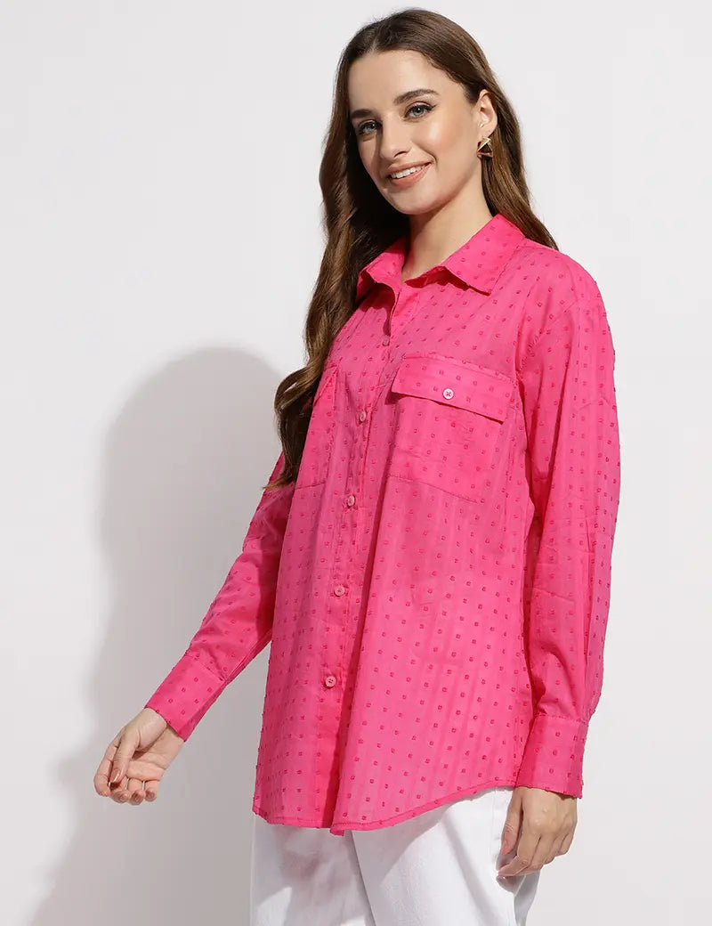 The Lhea shirt-Pink