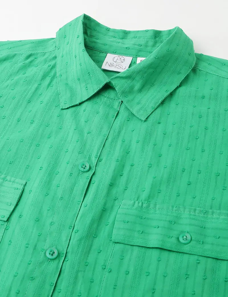 The Lhea shirt-Green