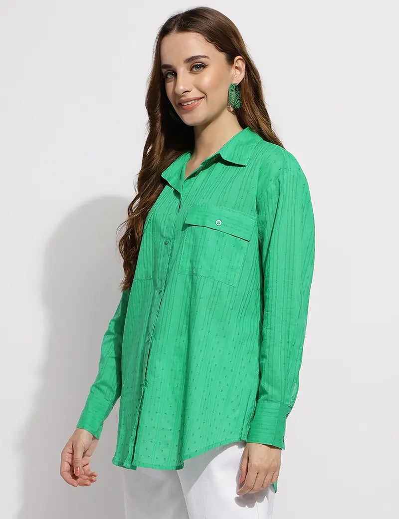 The Lhea shirt-Green