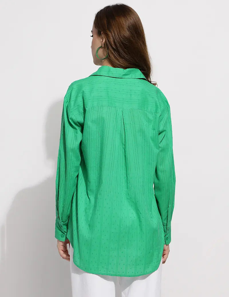 The Lhea shirt-Green
