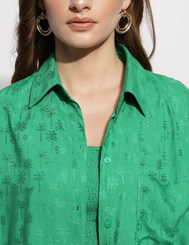 The Beach please Co-ord set- Green