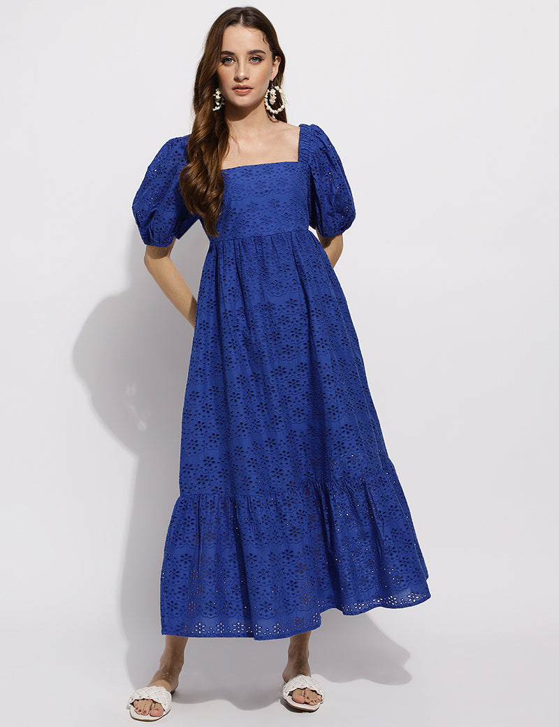 The Luna schiffli dress