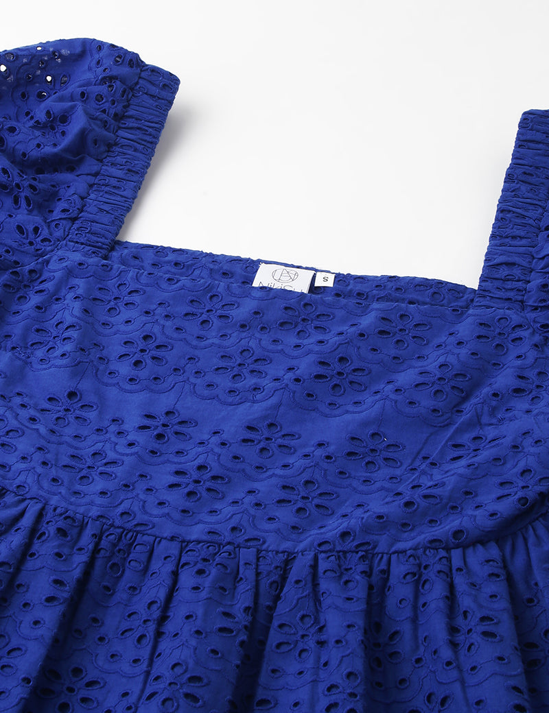 The Luna schiffli dress