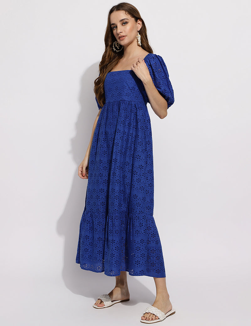 The Luna schiffli dress