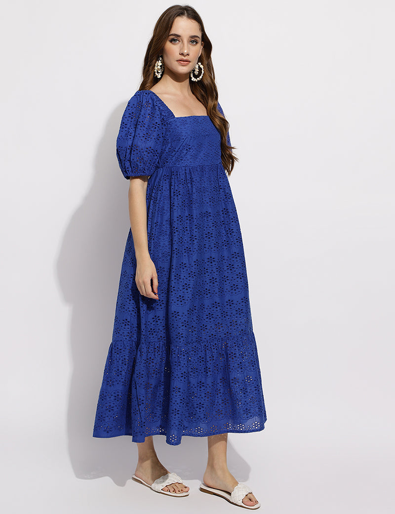 The Luna schiffli dress