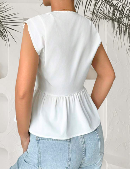 White Bow top
