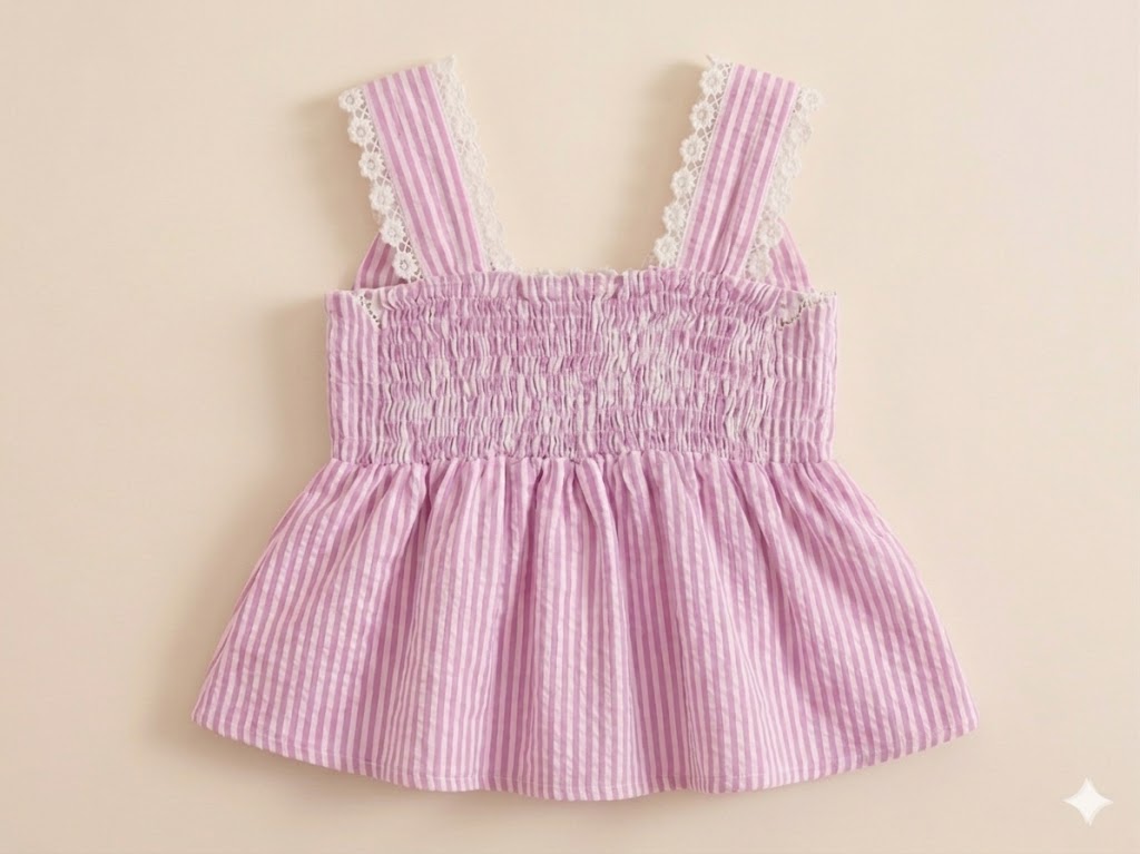 Striped Co-ord Set-Pink