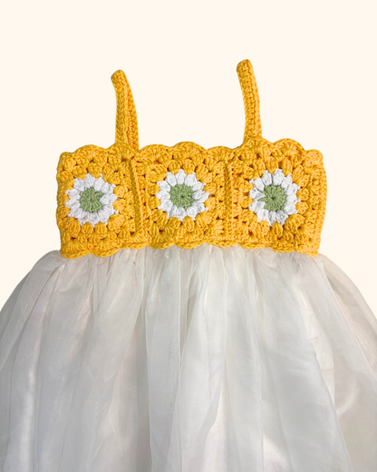The Crochet Frock-Marigold