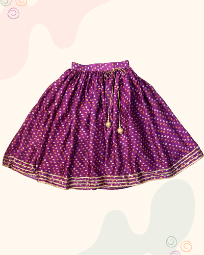 The Pretty In Purple Lehenga Set