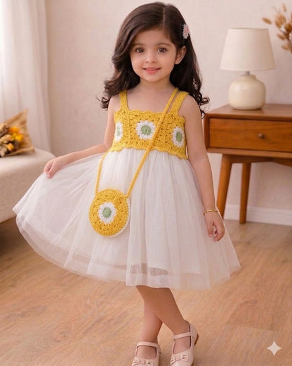 The Crochet Frock-Marigold