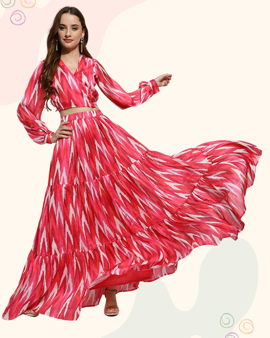 The Firoz skirt set