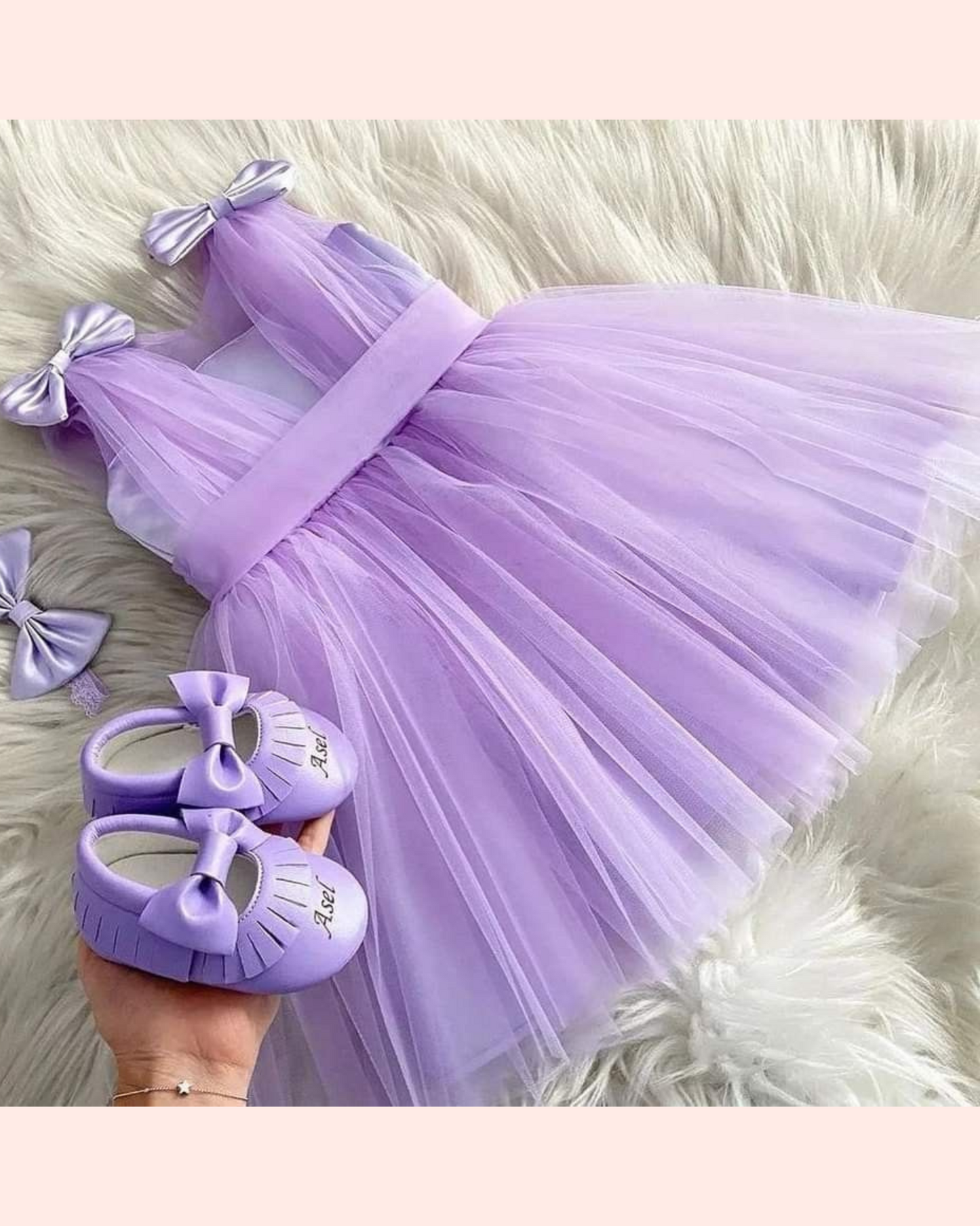 The Frilly Fun Tulle Frock-Purple