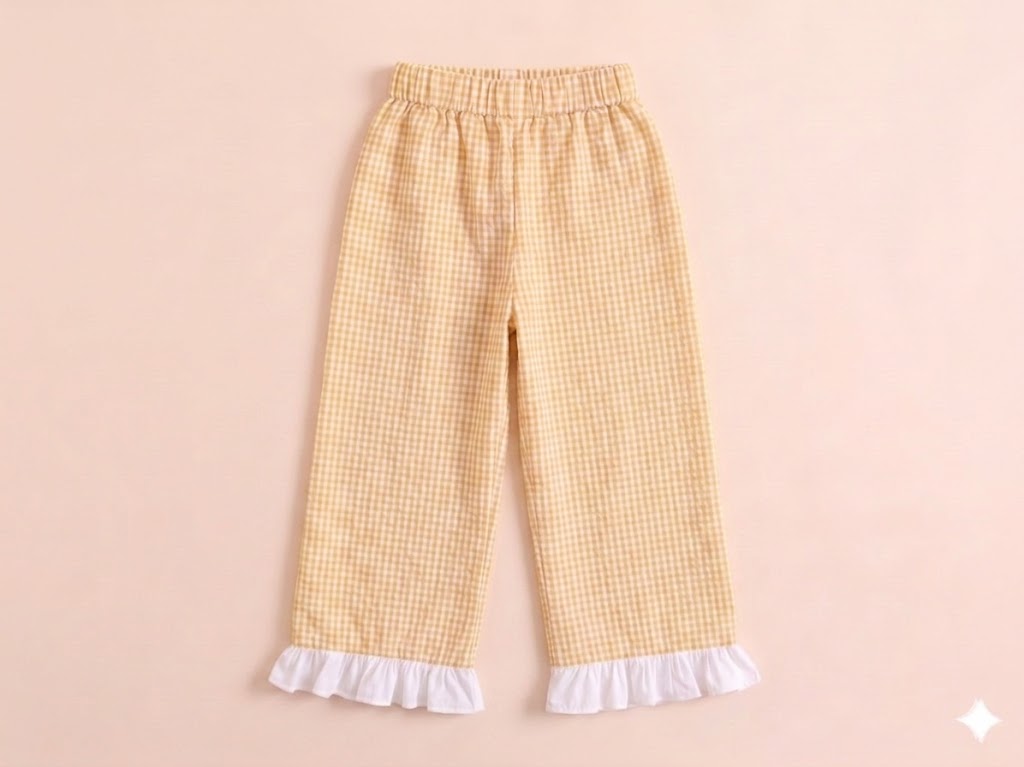 Frilly Fun Co-ord set-Yellow