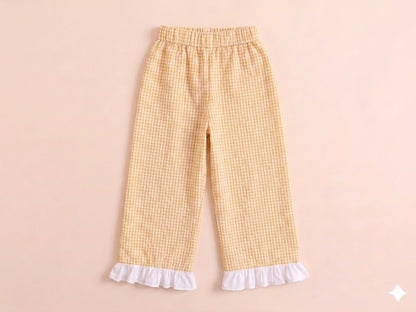 Frilly Fun Co-ord set-Yellow