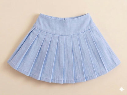 Cotton Shirt & Tennis Skirt Co-ord set