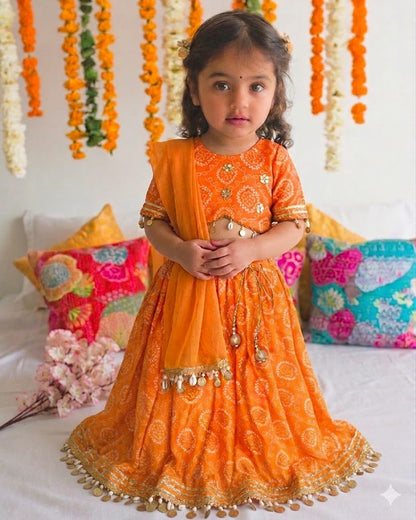 The Marigold Lehenga Set