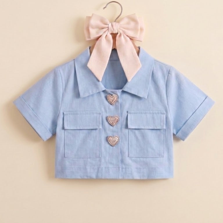 Cotton Shirt & Tennis Skirt Co-ord set