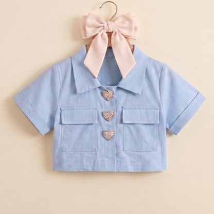 Cotton Shirt & Tennis Skirt Co-ord set