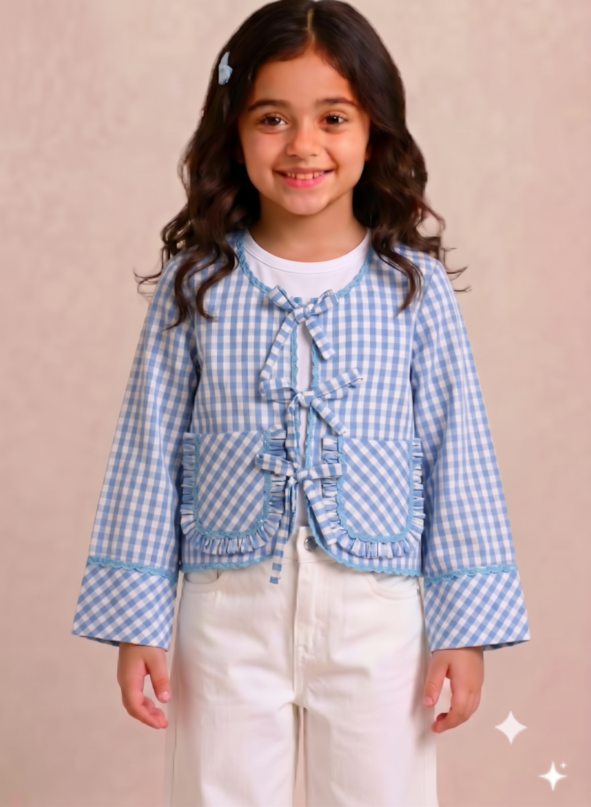 Cotton Tie-Up Jacket