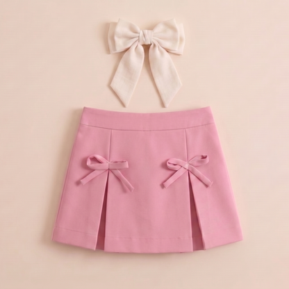 Pink Waist Coat & Skirt Co-ord set