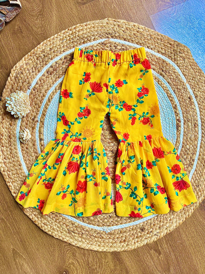 The Marigold sharara set