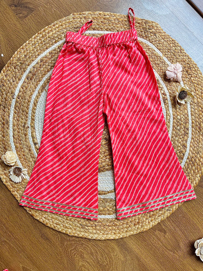The Leheriya Print Palazzo Set