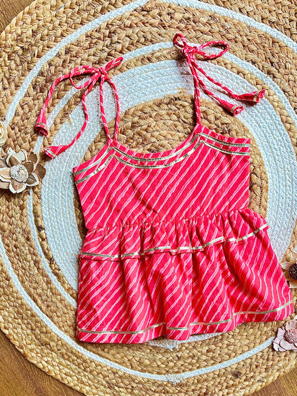 The Leheriya Print Palazzo Set