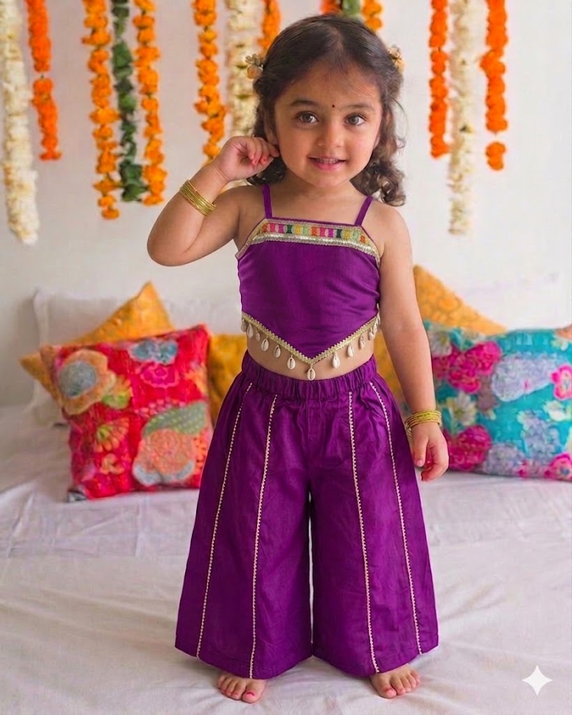 The Boho Flared Palazzo Set