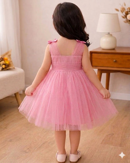 The Frilly Fun Tulle Frock-Pink