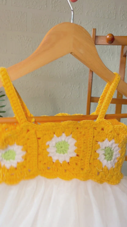 The Crochet Frock-Marigold